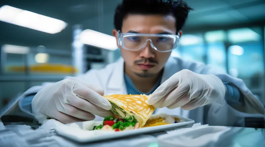 2025年食品检测实验室糯米鸡样本处理标准化流程图片10